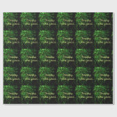 happy new year green.jpg ラッピングペーパー (フラット)