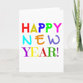 Happy New Year Greeting card サンキューカード