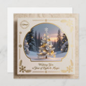 Happy New Year Greeting Card シーズンカード (正面/裏面)