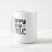 Happy New Year in Washington-54688 コーヒーマグカップ (正面左)