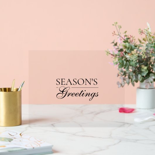 Happy New Year Merry Christmas Holiday Season アクリルサイン (ウェディング)