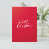 Happy New Year Merry Christmas Holiday Season エンクロージャーカード (スタンド正面)