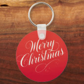 Happy New Year Merry Christmas Holiday Season キーホルダー (正面)