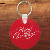 Happy New Year Merry Christmas Holiday Season キーホルダー (裏面)