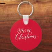 Happy New Year Merry Christmas Holiday Season キーホルダー (裏面)