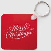 Happy New Year Merry Christmas Holiday Season キーホルダー (裏面)