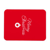 Happy New Year Merry Christmas Holiday Season マグネット (横)