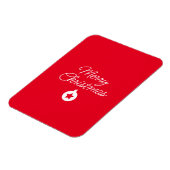 Happy New Year Merry Christmas Holiday Season マグネット (左側)