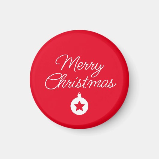 Happy New Year Merry Christmas Holiday Season マグネット (正面)