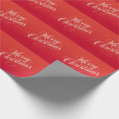 Happy New Year Merry Christmas Holiday Season ラッピングペーパー (角)