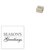 Happy New Year Merry Christmas Holiday Season ラバースタンプ (押印)