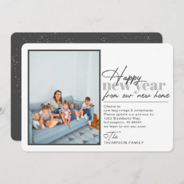 Happy New Year Moving Announcement写真 シーズンカード