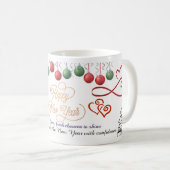 Happy New Year Mug – Premium Celebration Design コーヒーマグカップ (正面右)