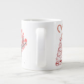 Happy New Year Mug – Premium Celebration Design ジャンボコーヒーマグカップ (裏面)