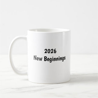 Happy New Year ✨ New Beginnings Mug コーヒーマグカップ