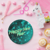 Happy New Year Paper Plate – Festive Party Tablewa ペーパープレート (パーティー)