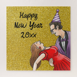 Happy New Year Party ジグソーパズル