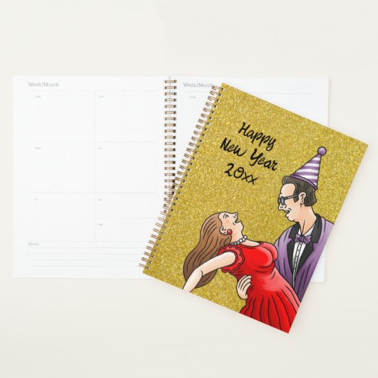 Happy New Year Party プランナー手帳 (ディスプレー)