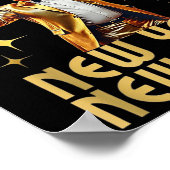 Happy New Year Party 2025 Trump 2025 New Year New  ポスター (角)