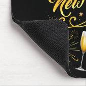 Happy New Year Party 2026 Ballon Family Matching  マウスパッド (コーナー)