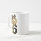 Happy New Year Party 2026 Ballon Family Matching M コーヒーマグカップ (正面左)