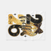 Happy New Year Party 2026 Ballon Family Matching M フリースブランケット (正面(横))