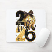 Happy New Year Party 2026 Ballon Family Matching M マウスパッド (マウス)