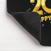 Happy New Year Party 2026 Ballon Family Matching M マウスパッド (コーナー)