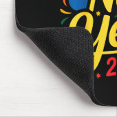 Happy New Year Party 2026 Ballon Family Matching M マウスパッド (コーナー)