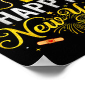 Happy New Year Party 2026 Nurse Family Matching Me ポスター (角)