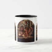 Happy New Year Photo Customizable everyday マグカップ (中央)