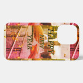 Happy New Year Photo iPhoneケース (裏面横)