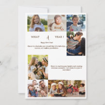 Happy New Year Photo Overall年賀状