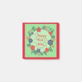 HAPPY NEW YEAR POST-IT NOTES ポストイット (正面)