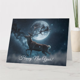 Happy New Year postcard カード