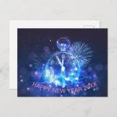 Happy New Year postcard gift 20XX ポストカード (正面/裏面)