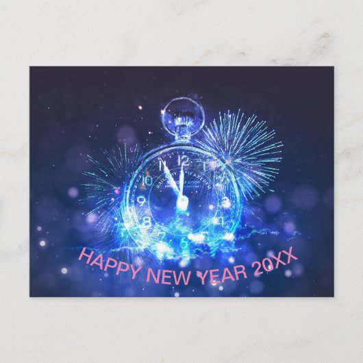 Happy New Year postcard gift 20XX ポストカード (正面)