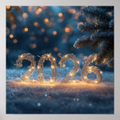 happy new year poster 2026 ポスター (正面)