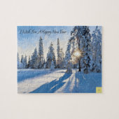 Happy New Year puzzle ジグソーパズル (横)