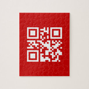 Happy New Year! -- QR Code ジグソーパズル