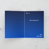 Happy New Year’s Eve Midnight Fireworks City Light カード (内部)