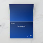 Happy New Year’s Eve Midnight Fireworks City Light カード (内部)