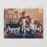 Happy New Year Script Photo