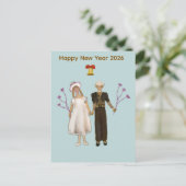 Happy New Year series ポストカード (スタンド正面)