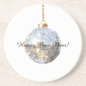 Happy New Year Silver Ball コースター (正面)