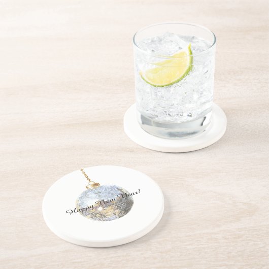 Happy New Year Silver Ball コースター (側面)