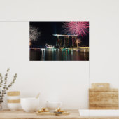 Happy New Year Singapore ポスター (キッチン)