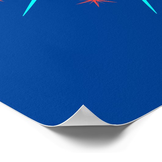 Happy New Year Sparkles Poster ポスター (角)