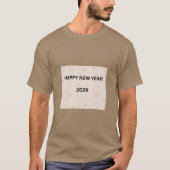 HAPPY NEW YEAR Tシャツ (正面)