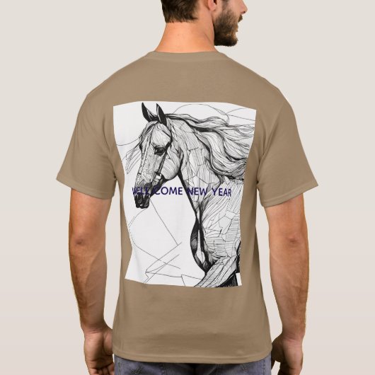 HAPPY NEW YEAR Tシャツ (裏面)